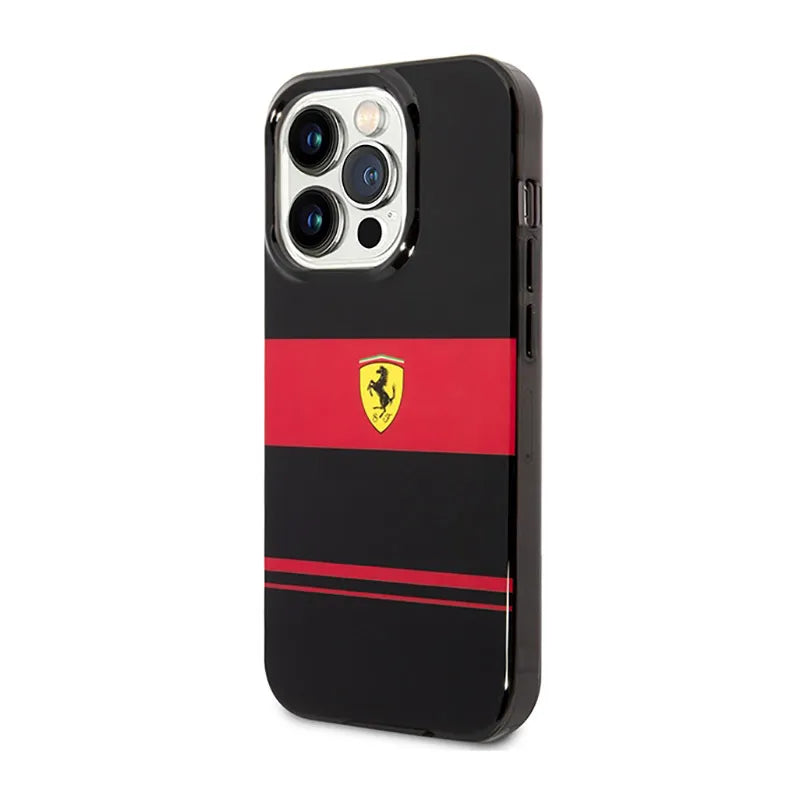Ferrari Combi MagSafe – dėklas iPhone 14 Pro Max (juodas)
