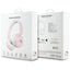 Hello Kitty Face Logo – belaidės ant ausų dedamos Bluetooth V5.3 ausinės (rožinės)