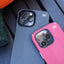 Speck Presidio2 Grip MagSafe – neslystantis iPhone 14 Plus dėklas (Digitalpink / Blossompink / White)