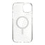 Speck Presidio Perfect-Clear with Glitter + MagSafe – iPhone 15 Plus / 14 Plus dėklas su MICROBAN danga (skaidrus / auksiniai blizgučiai)