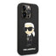 Karl Lagerfeld Silicone NFT Ikonik MagSafe - dėklas iPhone 14 Pro (juodas)