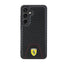 Ferrari Carbon Stitched Bottom – dėklas Samsung Galaxy S24 (juodas)