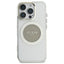„Guess IML Metal Colored Circle Classic Logo MagSafe“ – dėklas, skirtas „iPhone 16 Pro Max“ (pilkas)