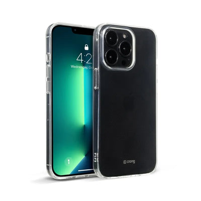 Crong Crystal Slim Cover - dėklas iPhone 13 Pro (skaidrus)