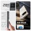 Crong Hybrid Clear Magnetic – MagSafe dėklas Xiaomi 17 (skaidrus)