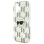 Karl Lagerfeld IML Karl Head Electroplated – dėklas iPhone 16 telefonui (skaidrus)