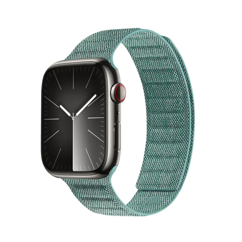 Crong Melange – magnetinis dirželis Apple Watch 38/40/41/42 mm (turkio spalvos melanžas)