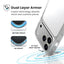 Speck Presidio Perfect-Clear – dėklas iPhone 17 Pro Max (skaidrus)