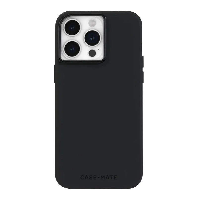Case-Mate Silicone MagSafe – Dėklas iPhone 15 Pro Max (juodas)