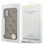 Guess 4G Charms Collection MagSafe – dėklas iPhone 17 (rudos spalvos)