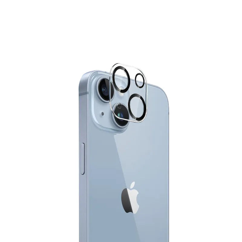 Crong Lens Shield – stiklas iPhone 14 / iPhone 14 Plus kamerai ir objektyvui