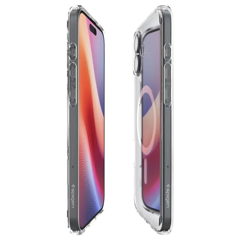 Spigen Ultra Hybrid Mag MagSafe – dėklas iPhone 16 (baltas)