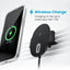 Speck Charging Vent Mount + ClickLock - MagSafe belaidžio įkrovimo automobilinis laikiklis (juodas)