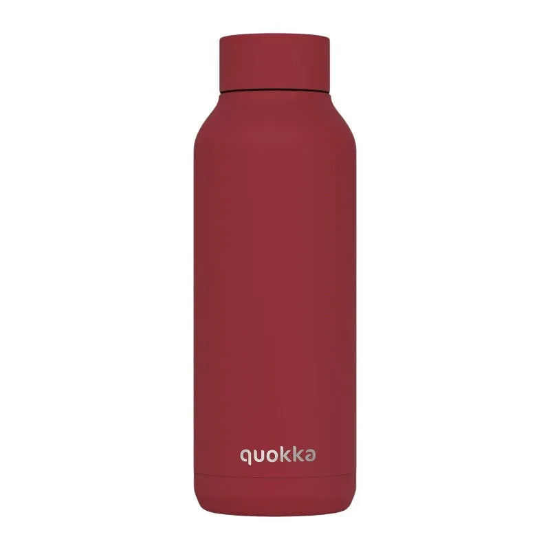 Quokka Solid – nerūdijančio plieno termogertuvė 510 ml (Firebrick Red)