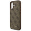Guess 4G Classic – Dėklas iPhone 17 (rudos spalvos)