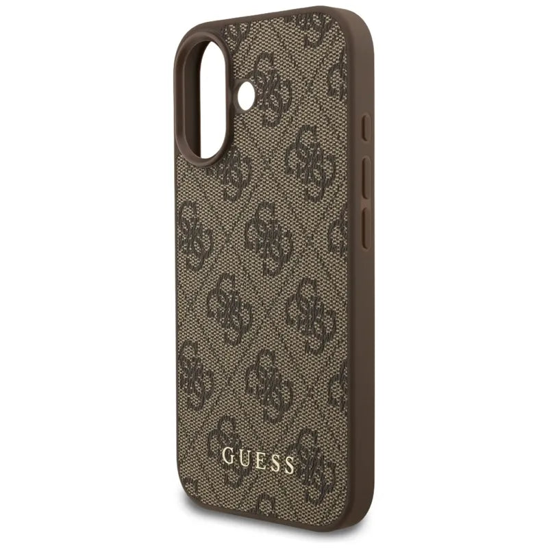 Guess 4G Classic – Dėklas iPhone 17 (rudos spalvos)