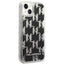 Karl Lagerfeld Monogram Liquid Glitter – dėklas iPhone 14 Plus (juodas)