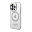 Guess Metal Outline MagSafe - dėklas iPhone 14 Pro (skaidrus)