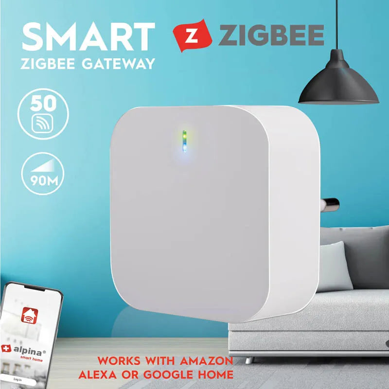 Alpina - Zigbee šliuzas (gateway) šio standarto įrenginiams prijungti