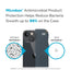 Speck Presidio2 Grip – neslystantis iPhone 15 Plus / 14 Plus dėklas (anglies / vėsios bronzos / skalūno spalvos)