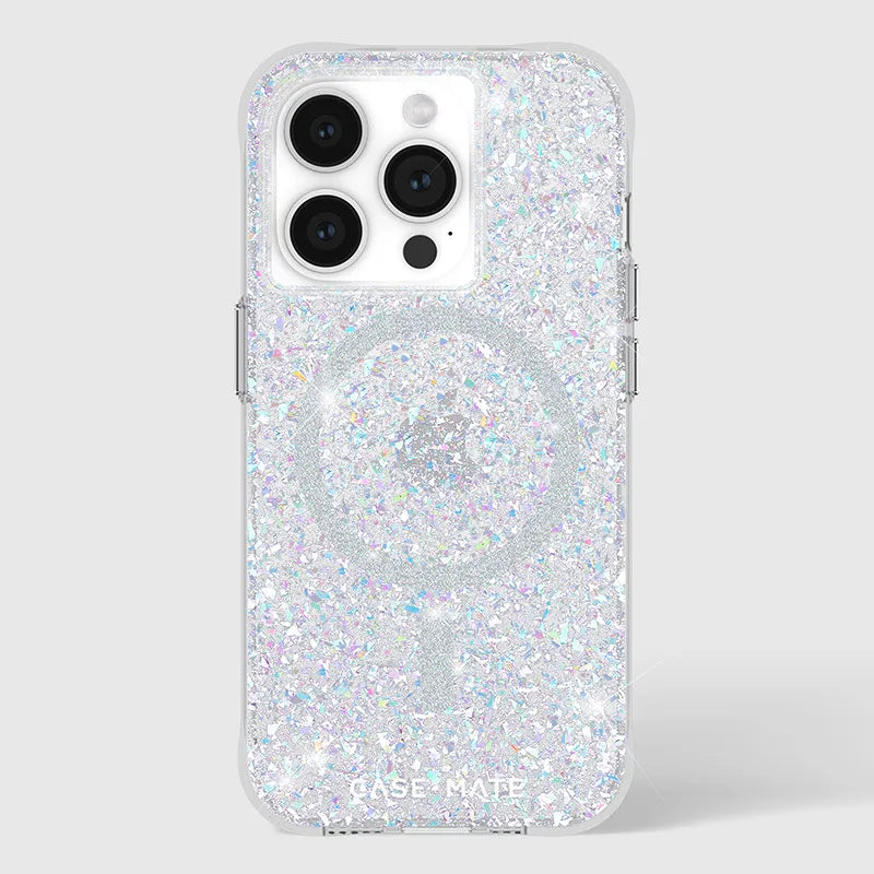 Case-Mate Twinkle MagSafe – „iPhone 15 Pro“ dėklas (Disco)