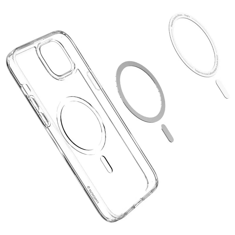 Spigen Ultra Hybrid Mag MagSafe – dėklas iPhone 14 (baltas)