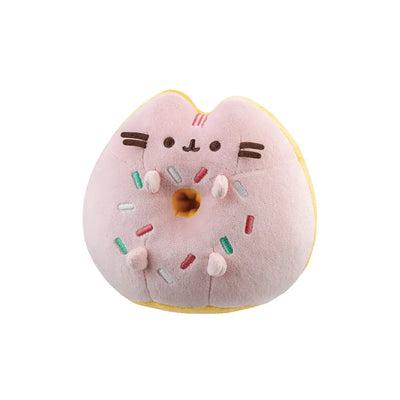 Pusheen – Pliušinė spurgos formos pagalvėlė, 14 cm (rožinė)