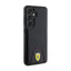 Ferrari Carbon Stitched Bottom – dėklas Samsung Galaxy S24 (juodas)