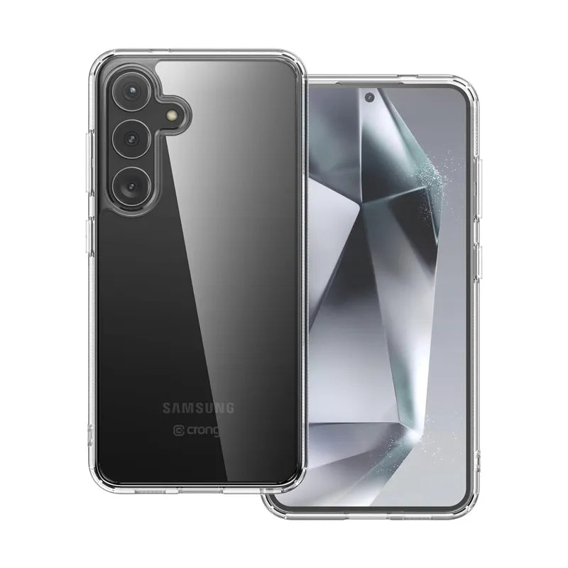 Crong Crystal Shield Cover – dėklas Samsung Galaxy S24 (skaidrus)