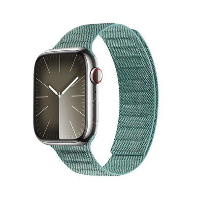 Crong Melange – magnetinis dirželis Apple Watch 38/40/41/42 mm (turkio spalvos melanžas)