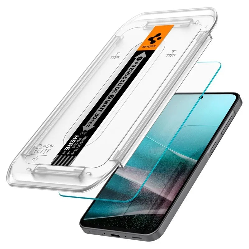 Spigen Glas.TR EZ FIT 2-Pack - grūdintas stiklas Samsung Galaxy A37 5G / A36 5G (2 vienetai)