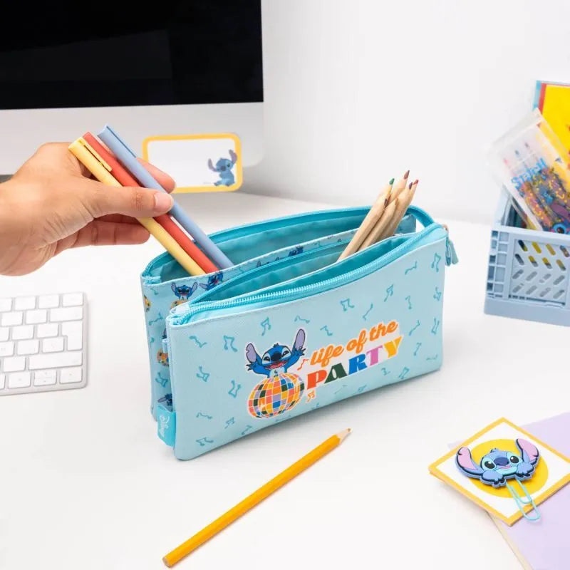 Disney Stitch – 3 skyrių penalas iš „Waves“ kolekcijos