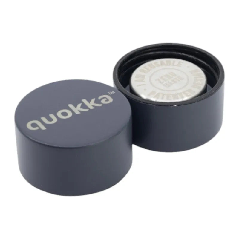 Quokka Solid With Strap – 510 ml nerūdijančio plieno termogertuvė su dirželiu (grafito spalvos)