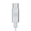 3mk laidinės ausinės USB-C – laidinės įstatomos ausinės (baltos)