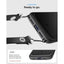 Spigen Rugged Armor Mag MagSafe – dėklas, skirtas iPhone 18 Pro Max / 17 Pro Max (matinė juoda spalva)