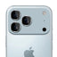 3mk Lens Protection Pro - Kameros objektyvo stiklas, skirtas iPhone 17 Pro / iPhone 17 Pro Max (sidabrinis)