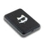 Karl Lagerfeld Choupette Head Pin MagSafe – belaidė išorinė baterija 5000 mAh 15 W (juoda)