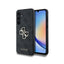 „Guess 4G Big Metal Logo“ dėklas, skirtas „Samsung Galaxy A35 5G“ (juodas)