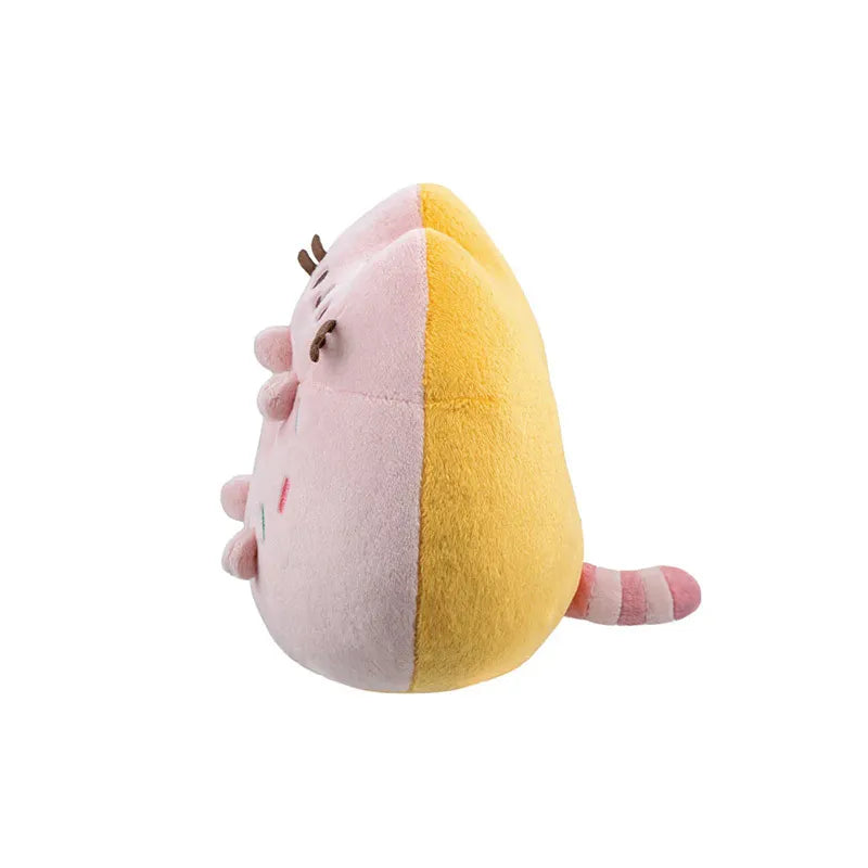 Pusheen – Pliušinė spurgos formos pagalvėlė, 14 cm (rožinė)