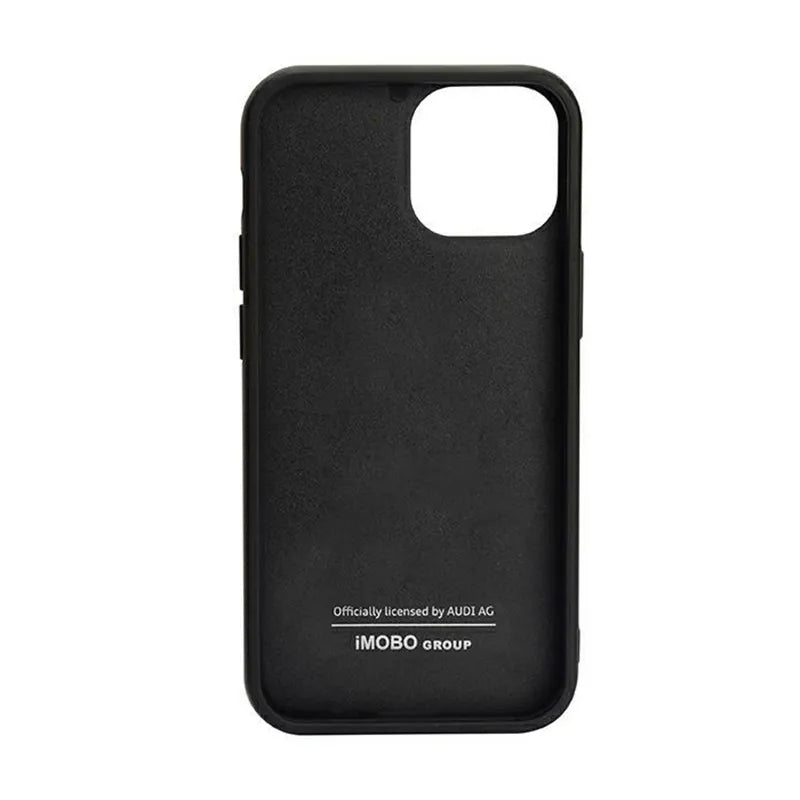Audi Carbon Fiber – dėklas, skirtas iPhone 14 Pro (juodas)