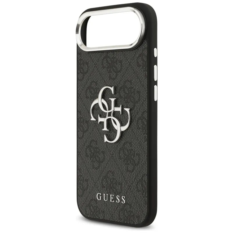 Guess 4G Big 4G Classic Logo – dėklas iPhone Air (juodas / sidabrinis)