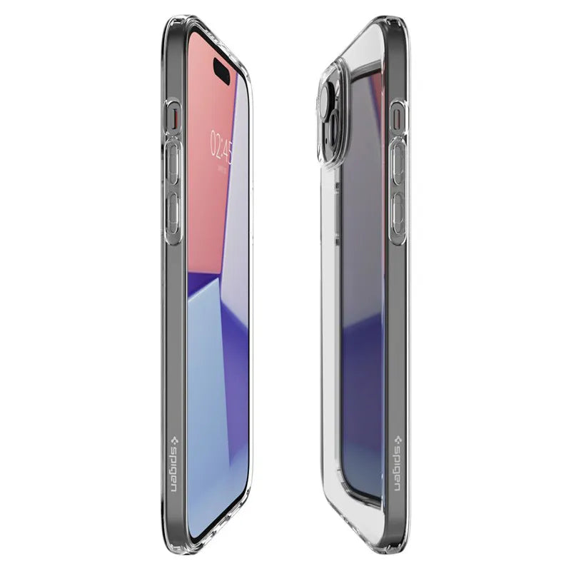 Spigen Liquid Crystal – dėklas iPhone 15 Plus telefonui (skaidrus)