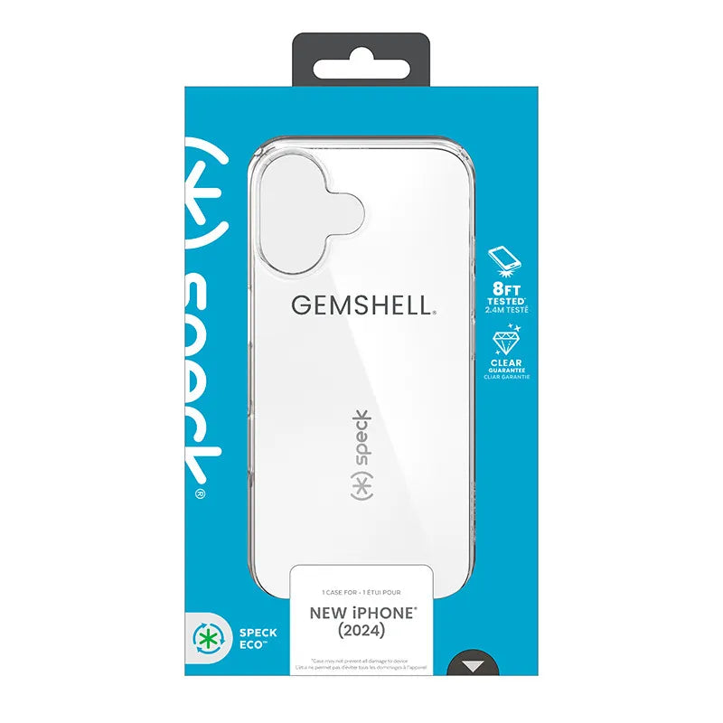 Speck Gemshell - iPhone 16 dėklas (skaidrus)