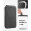 Spigen Slim Fold S314-4 MagSafe – magnetinė piniginė su stovo funkcija (juoda)