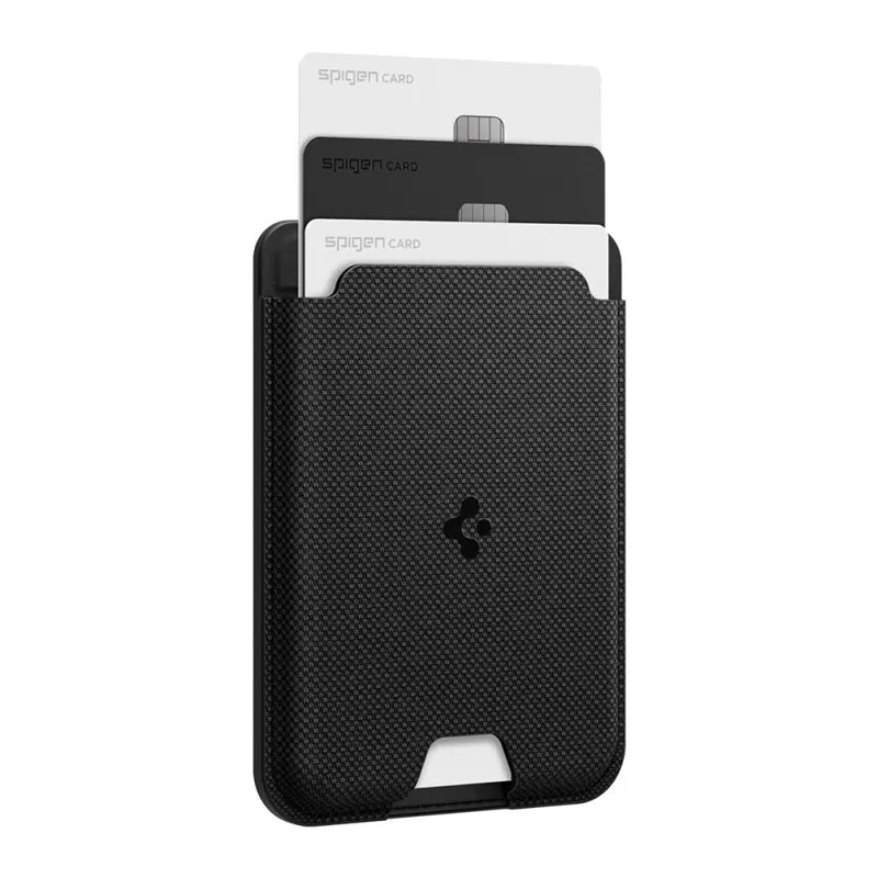 Spigen Urban Fit Wallet MagSafe – magnetinė piniginė (juoda)
