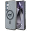 Karl Lagerfeld Button Choupette Head Printed Logo MagSafe – dėklas Samsung Galaxy S25 (juodas)