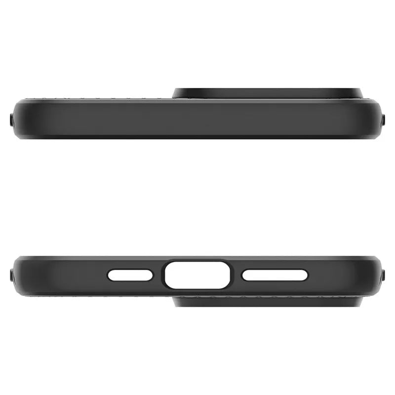 Spigen Liquid Air – dėklas, skirtas iPhone 15 Pro (Matte Black)