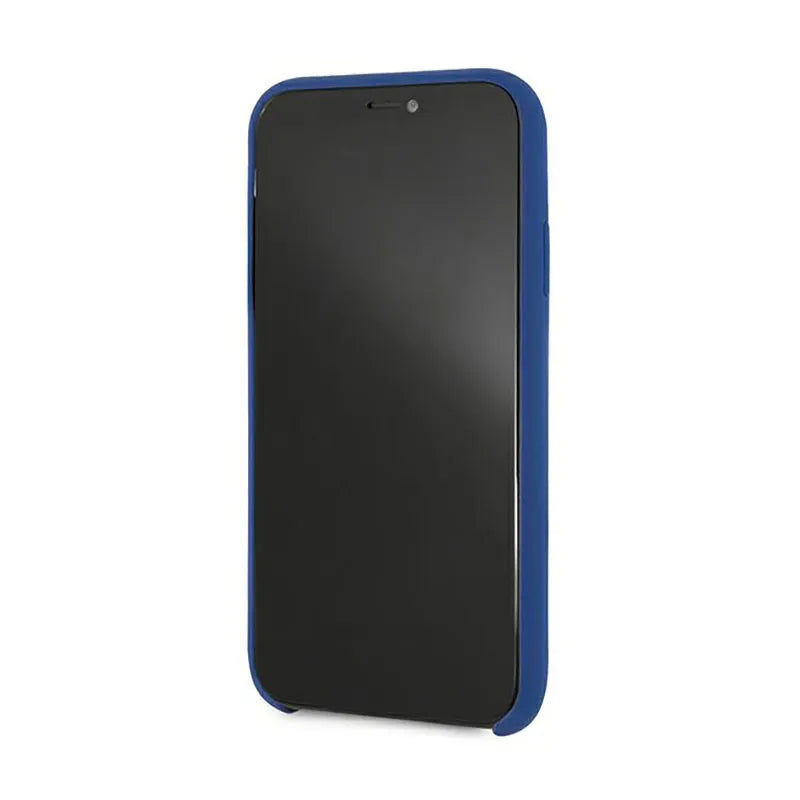 BMW Silicone M Collection dėklas, skirtas iPhone Xr (mėlynas)