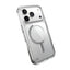 Speck Presidio Perfect Clear MagSafe – iPhone 17 Pro dėklas (skaidrus / sidabrinis)
