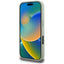 Guess Grained Big 4G Logo Small Classic Logo – dėklas iPhone 16 Pro Max (žalias)